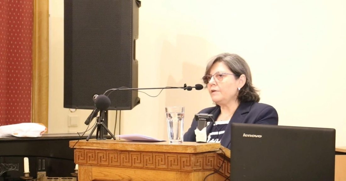 Ομιλία της Ζωής Τσαρούχα, υποψήφιας Ευρωβουλευτού της ΝΙΚΗΣ, σε εκδήλωση στην Πάτρα